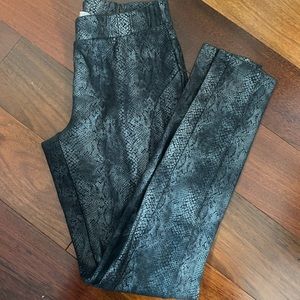 Philosophy Snake/Python Print Leggings